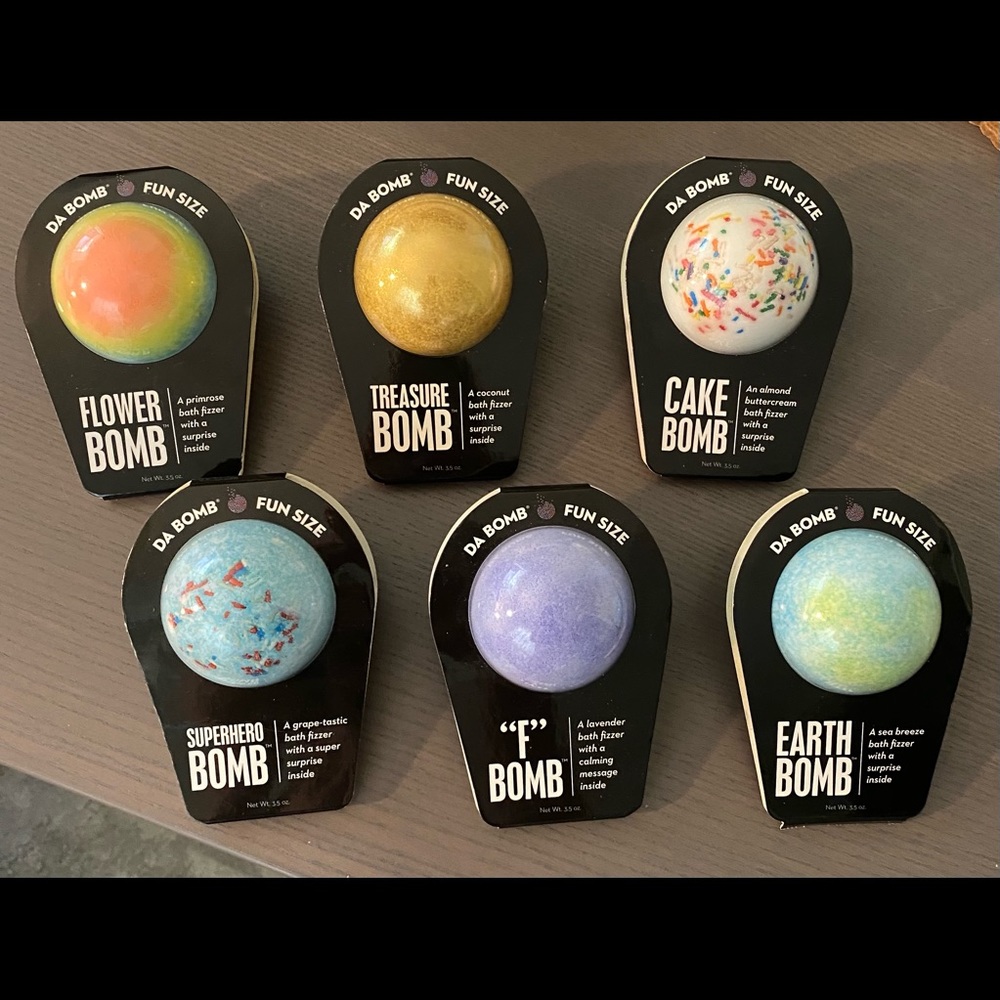 Da Bomb 6 Bath Bomb Fizzers